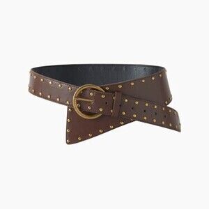 Wide Stylish Faux Leather Belt